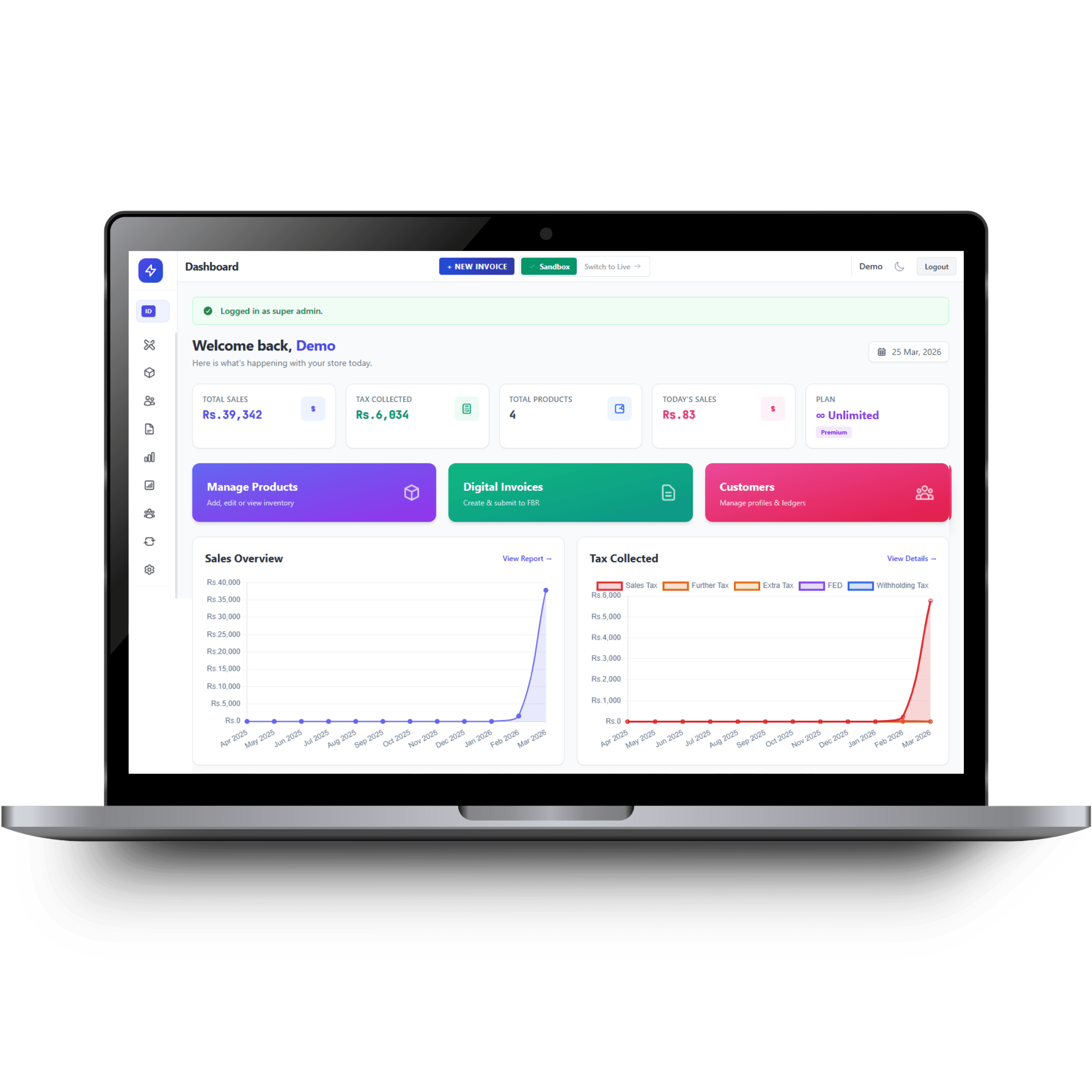 Digital Invoicing System